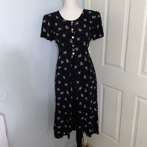 Vintage 90s floral dress